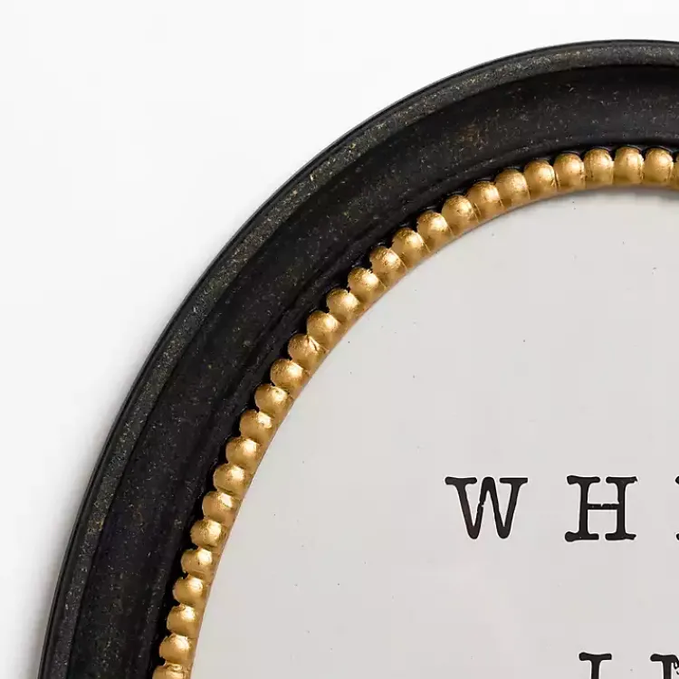 Wall Quotes & Signs-Kirklands Home Oval When in Doubt Pray Wall Plaque