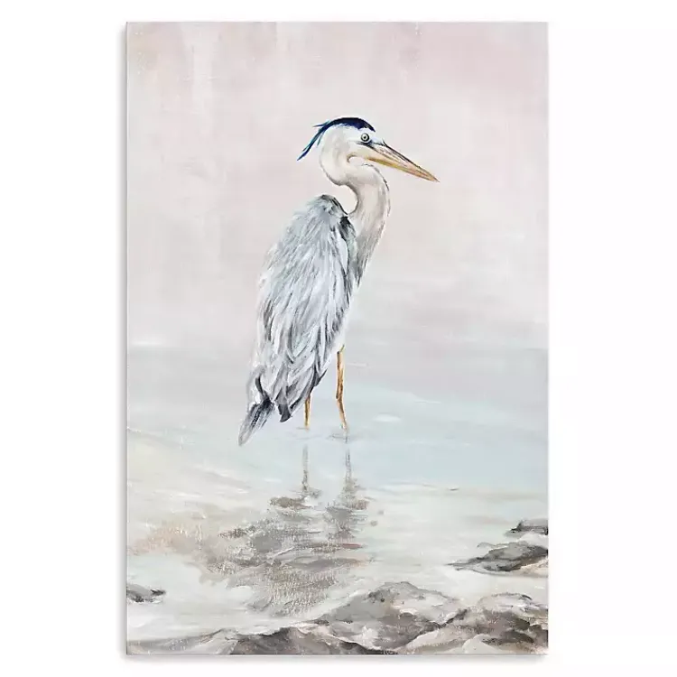 Canvas Art-Kirklands Home Heron Beauty II Canvas Art Print, 24x36 in.
