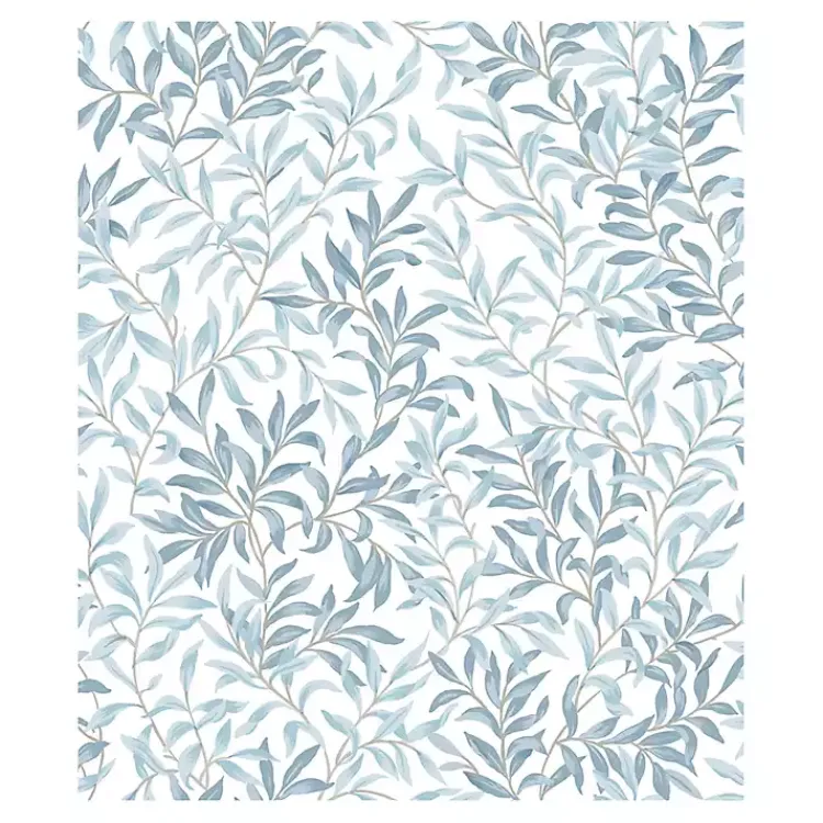 Wall Murals & Wallpaper-Kirklands Home Vines Peel & Stick Wallpaper Blue