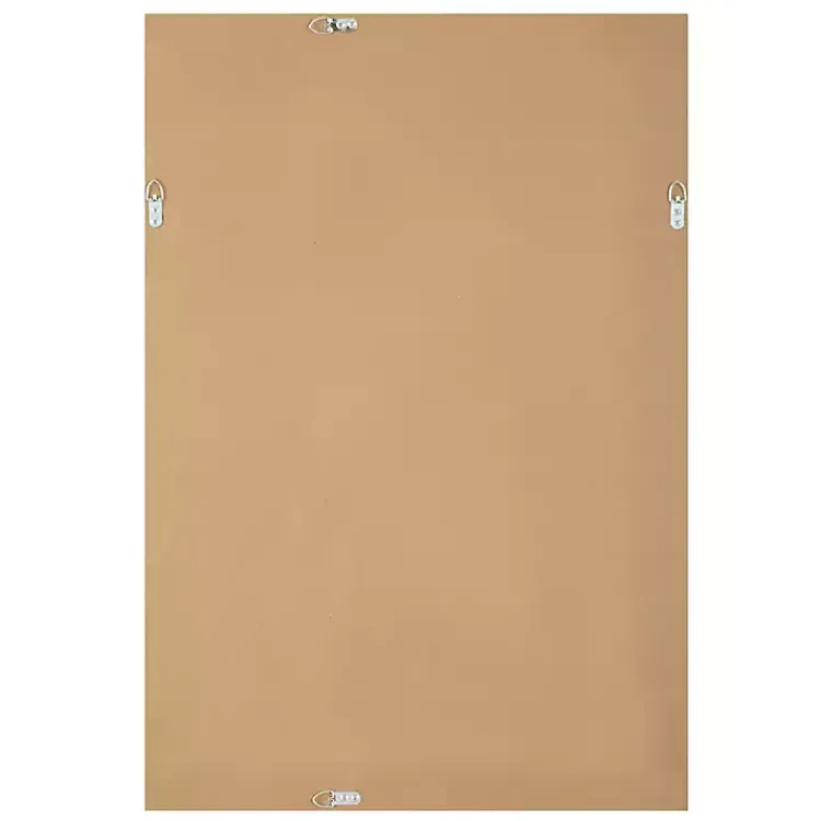 Decorative Mirrors-Kirklands Home Bevel Rectangle Wall Mirror Silver