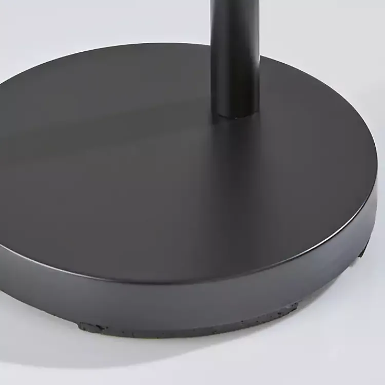 Floor Lamps-Kirklands Home Amalfi Natural Rope Shade Arch Floor Lamp Brown