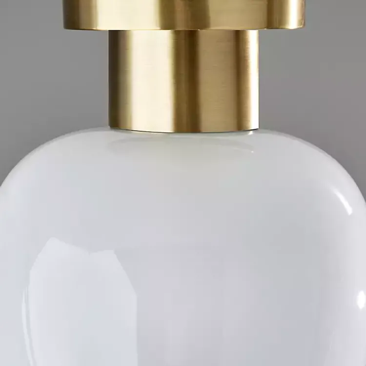 Flush Mount Lighting-Kirklands Home Antique Brass Magnolia Flush Mount Light Gold