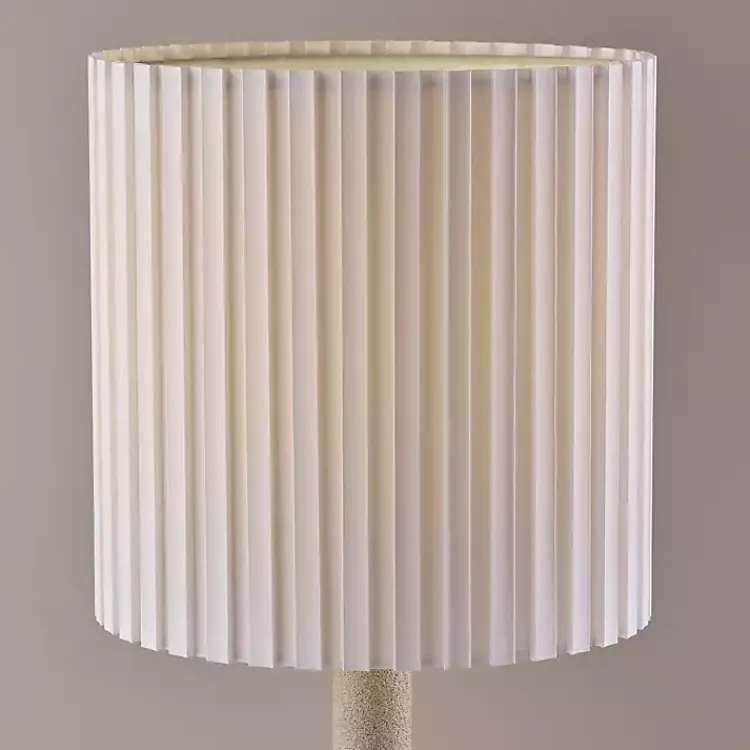 Table Lamps-Kirklands Home Natural Stone Ring Ellie Table Lamp Brown