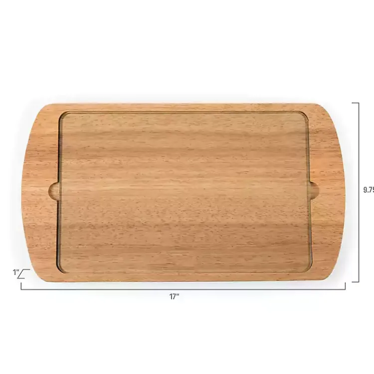 Serving & Entertaining-Kirklands Home Georgia Tech Wood and Glass Serving Board