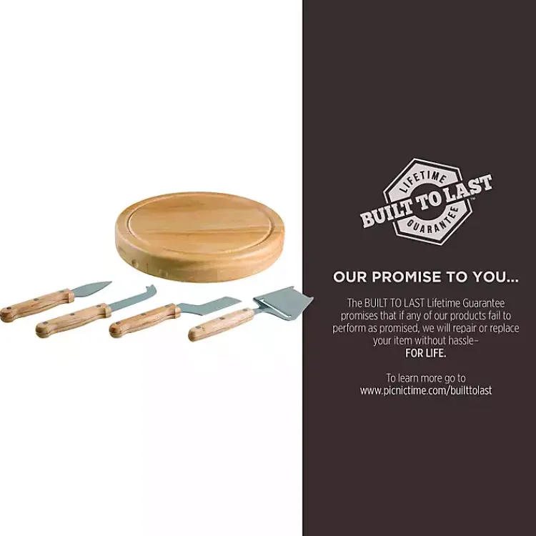 Serving & Entertaining-Kirklands Home Philadelphia Eagles Cheese Board and Tool Set Tan