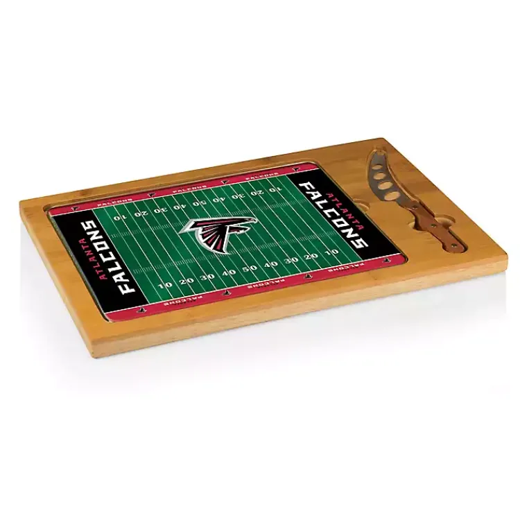 Serving & Entertaining-Kirklands Home Atlanta Falcons Cutting Board & Knife Set