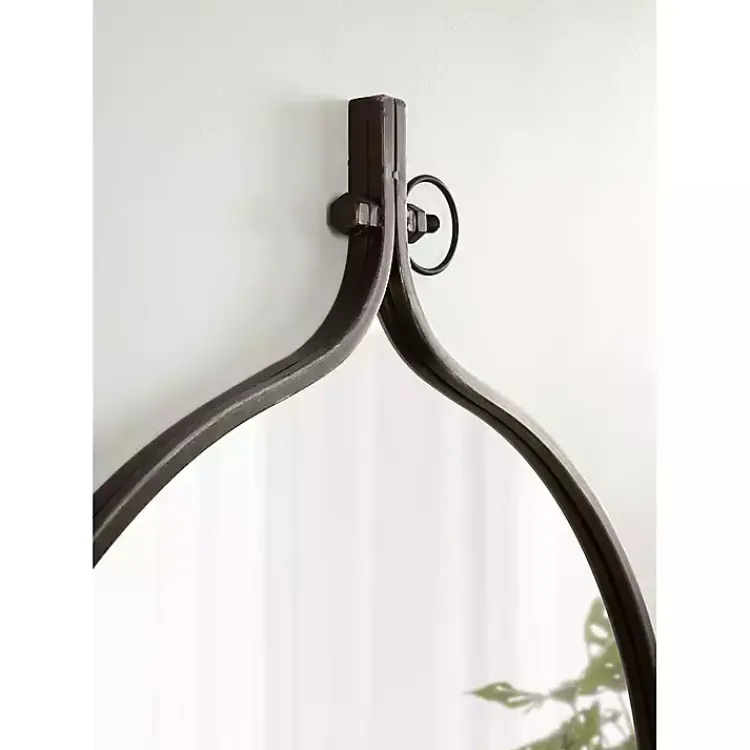 Decorative Mirrors-Kirklands Home Bronze Metal Antique Round Wall Mirror