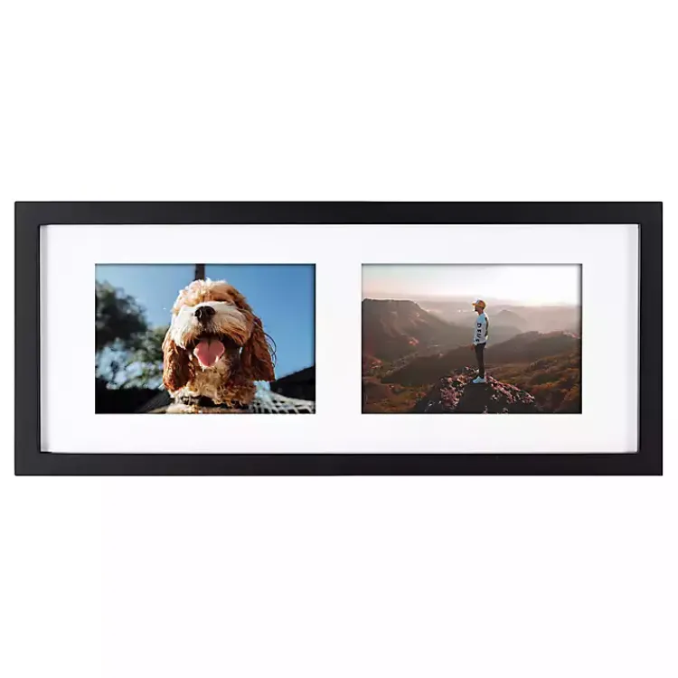 Gallery Wall Frames-Kirklands Home Black Matted 5-pc. Gallery Wall Picture Frame Set