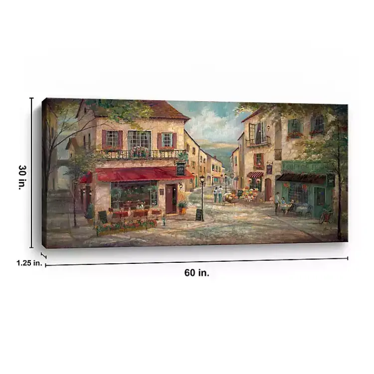 Canvas Art-Kirklands Home Salvatore's Street Canvas Art Print Multi