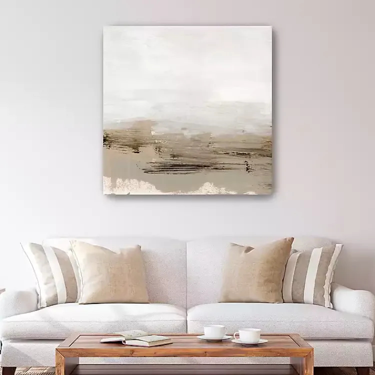 Canvas Art-Kirklands Home Abstract Brushed Pavement Canvas Art Print