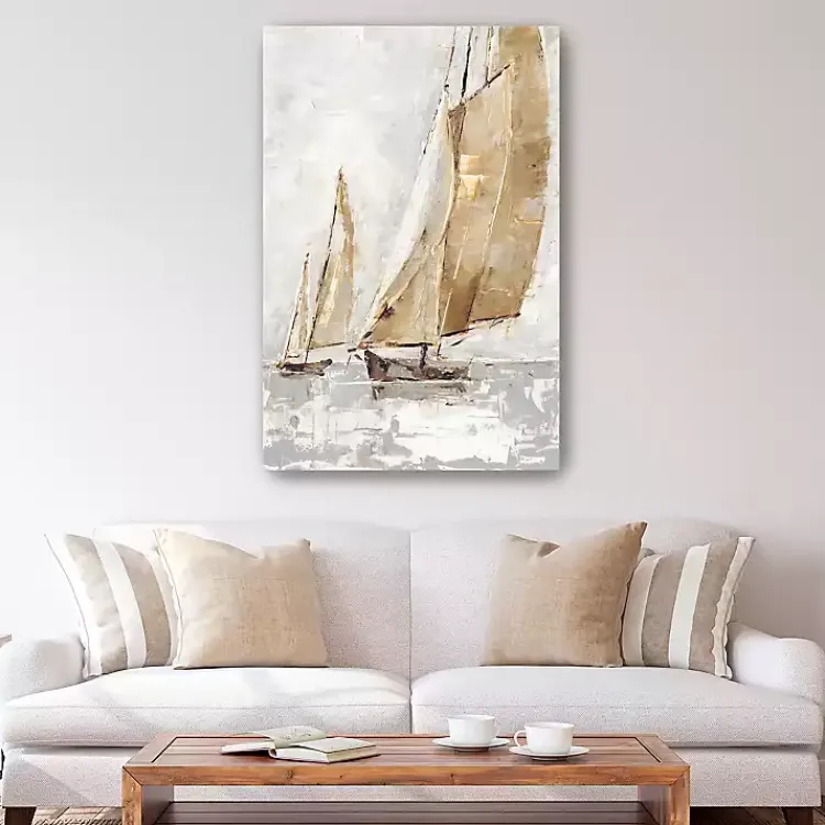 Canvas Art-Kirklands Home Golden Sails Canvas Art Print