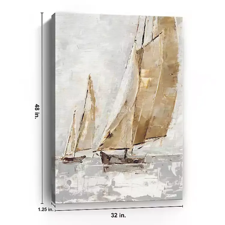 Canvas Art-Kirklands Home Golden Sails Canvas Art Print
