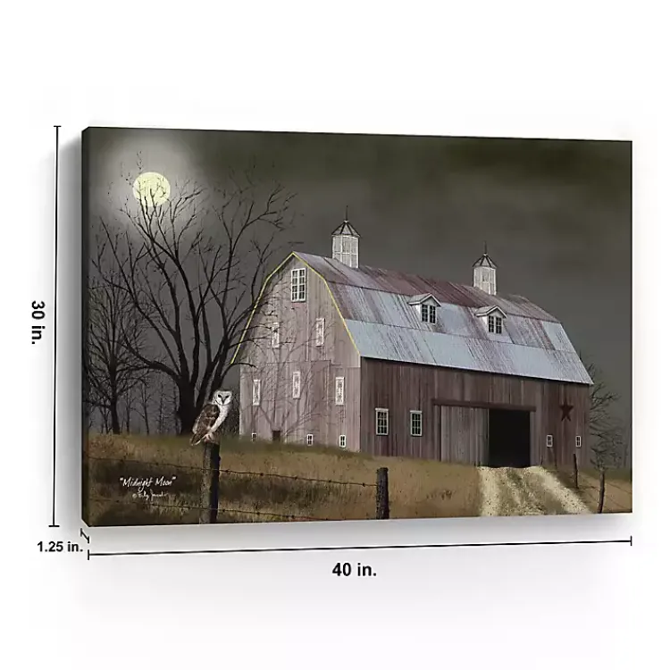 Canvas Art-Kirklands Home Billy Jacobs Midnight Moon Canvas Art Print