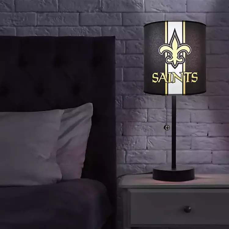 Table Lamps-Kirklands Home New Orleans Saints Charging Table Lamp