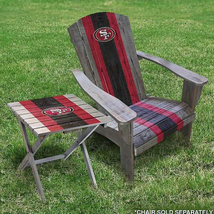 Outdoor Tables-Kirklands Home San Francisco 49ers Folding Outdoor Table Brown