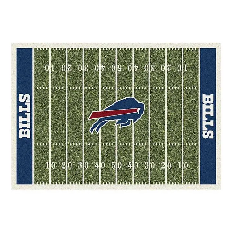 Area Rugs-Kirklands Home Buffalo Bills Home Field Area Rug, 6x8 Green
