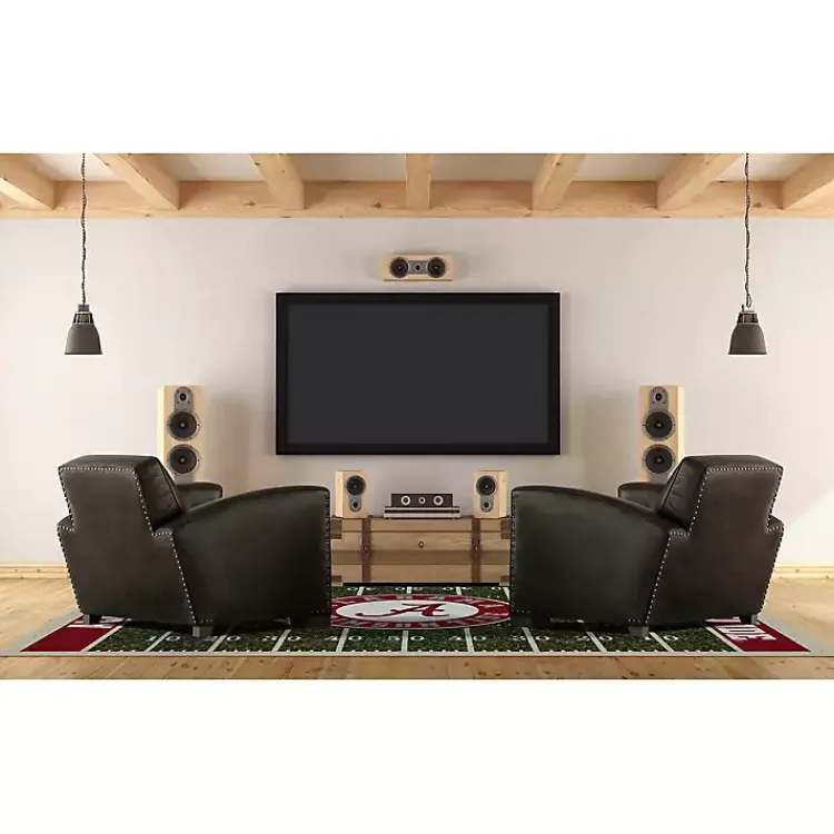 Area Rugs-Kirklands Home University of Alabama Home Field Area Rug, 6x8 Green