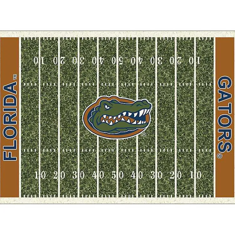 Area Rugs-Kirklands Home University of Florida Home Field Area Rug, 6x8 Green