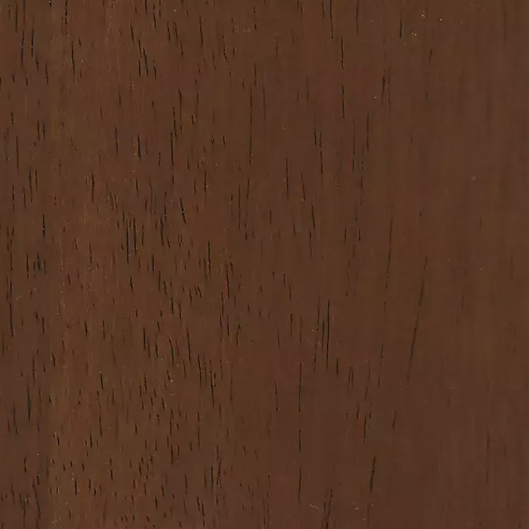 Benches & Ottomans-Kirklands Home Boucle Faux Leather Bench Brown