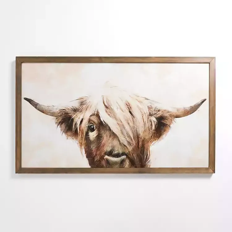 Framed Art-Kirklands Home Chocolate Milk Cow Framed Art Print