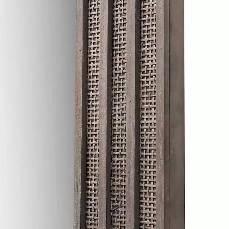 Decorative Mirrors-Kirklands Home Martha Stewart Naomi Wall Mirror Gray