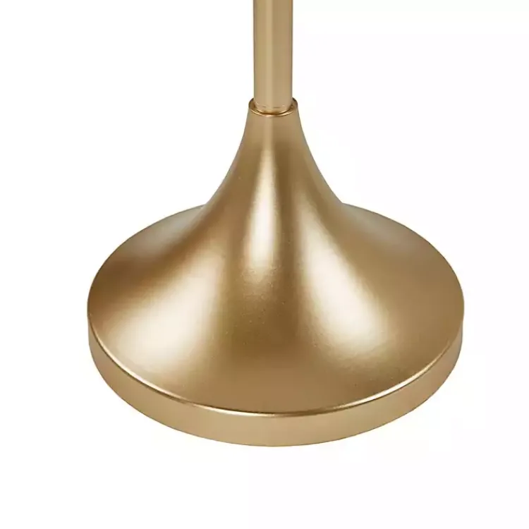 Table Lamps-Kirklands Home Metal 2-Light Dome Table Lamp Gold