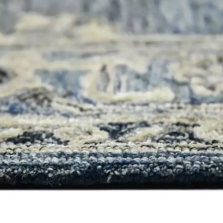 Area Rugs-Kirklands Home Nucia Denim Hand-Tufted Area Rug, 5x7 Blue