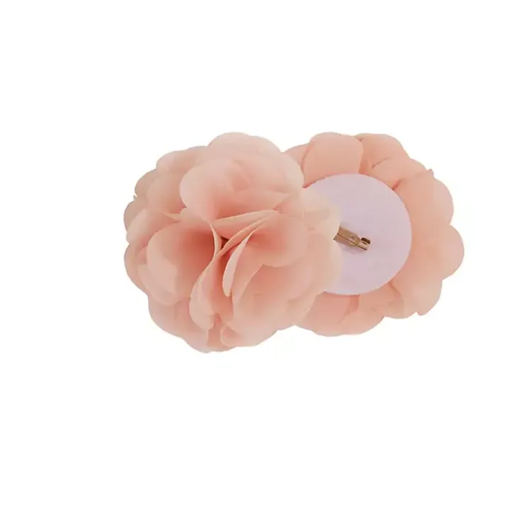 Curtains & Drapes-Kirklands Home Rosette Tab Top Curtain Panel, 84 in. Pink