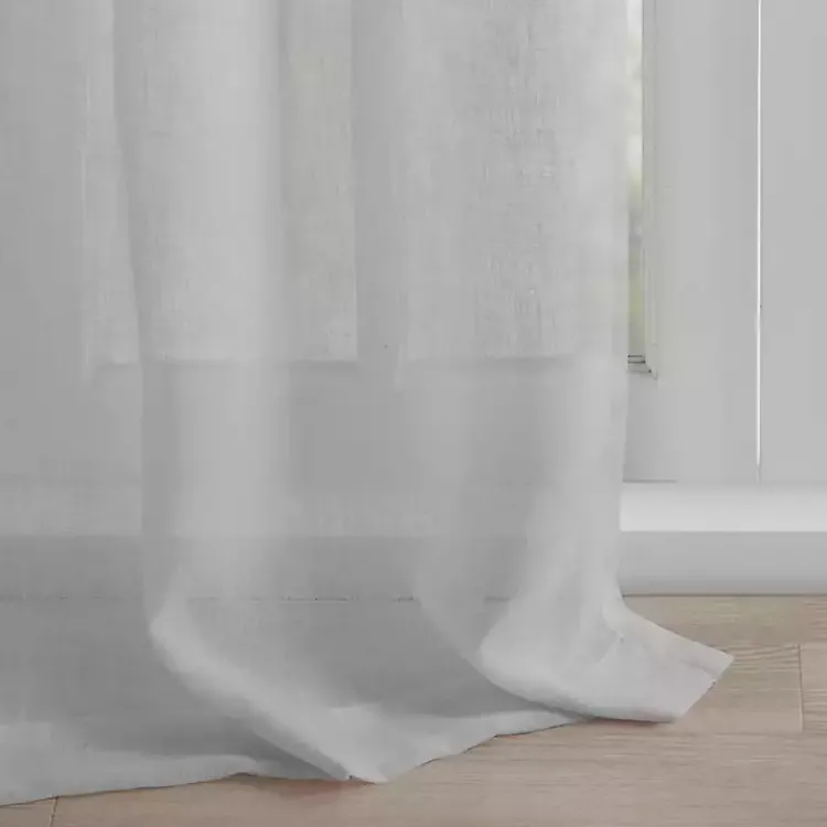 Curtains & Drapes-Kirklands Home Rosette Tab Top Curtain Panel, 63 in. Gray