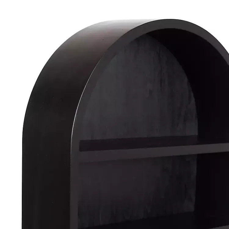 Shelves-Kirklands Home Hutton Black Capsule Wall Shelf