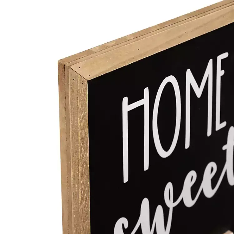Garden Decor-Kirklands Home Home Sweet Home Wreath Porch Board Black