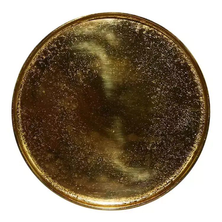 Accent & End Tables-Kirklands Home Metal Round Tripod Accent Table Gold