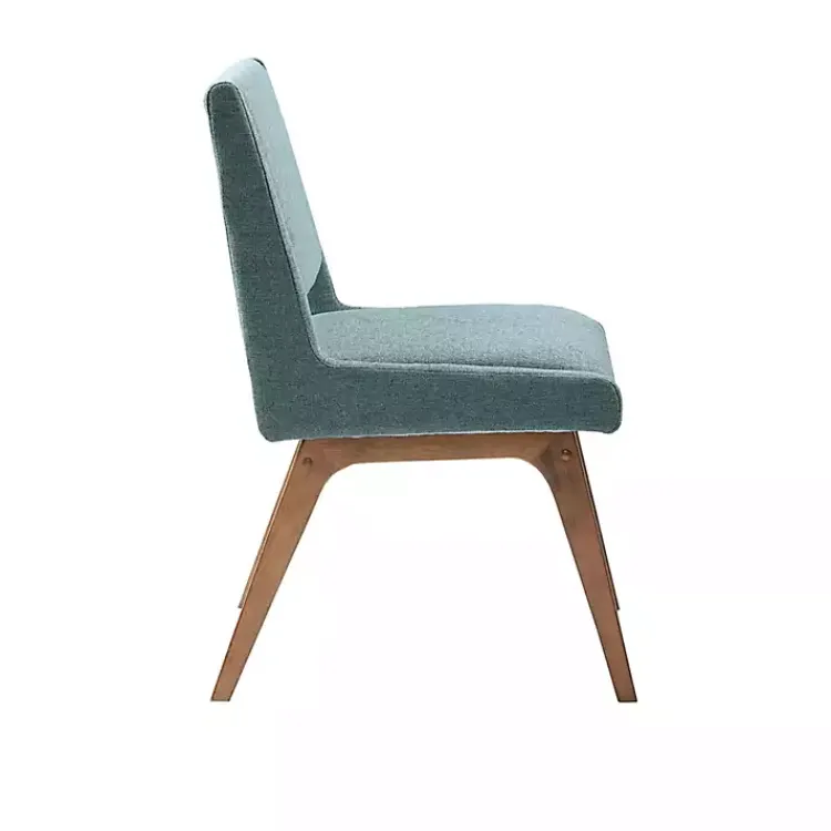 Dining Chairs-Kirklands Home Mid-Century Modern Dining Chairs, Set of 2 Blue