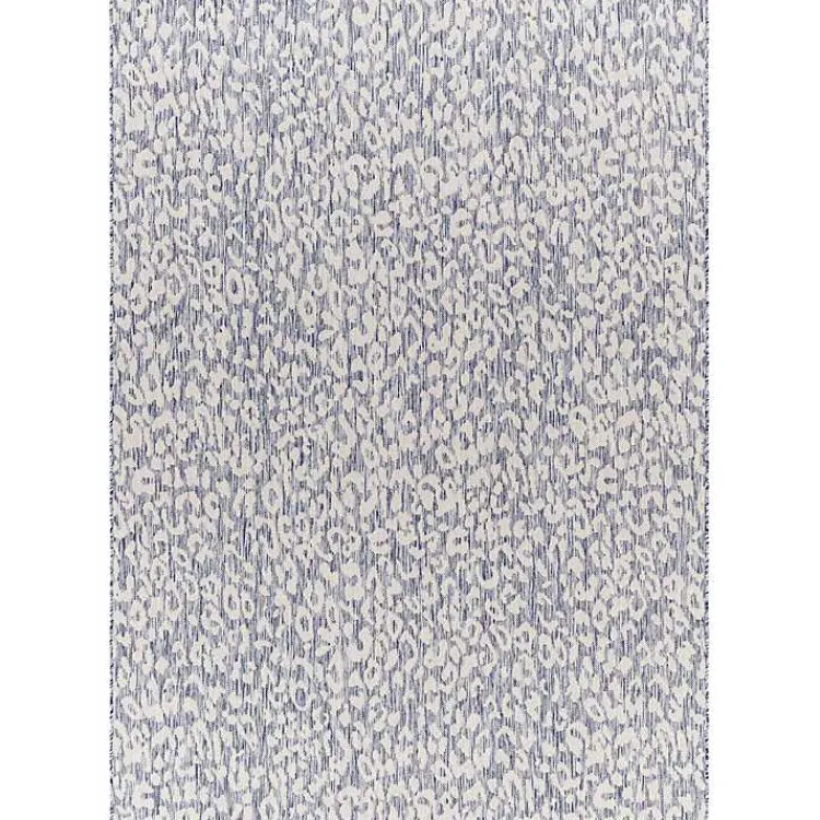 Outdoor Rugs-Kirklands Home Blue Amur Outdoor Rug, 9x12