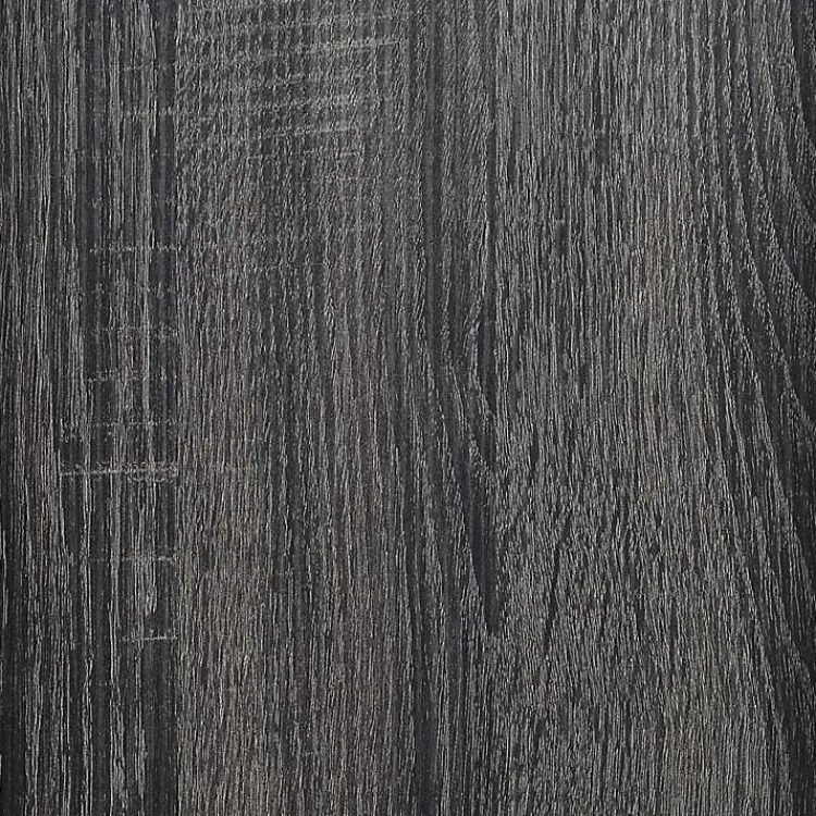 Tv Stands & Media Consoles-Kirklands Home Wood 2-Door Windowpane Media Cabinet Gray