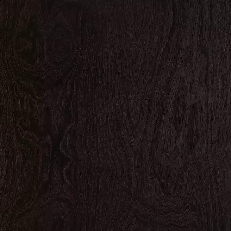 Coffee Tables-Kirklands Home Espresso Cut-Out Sides Coffee Table Brown