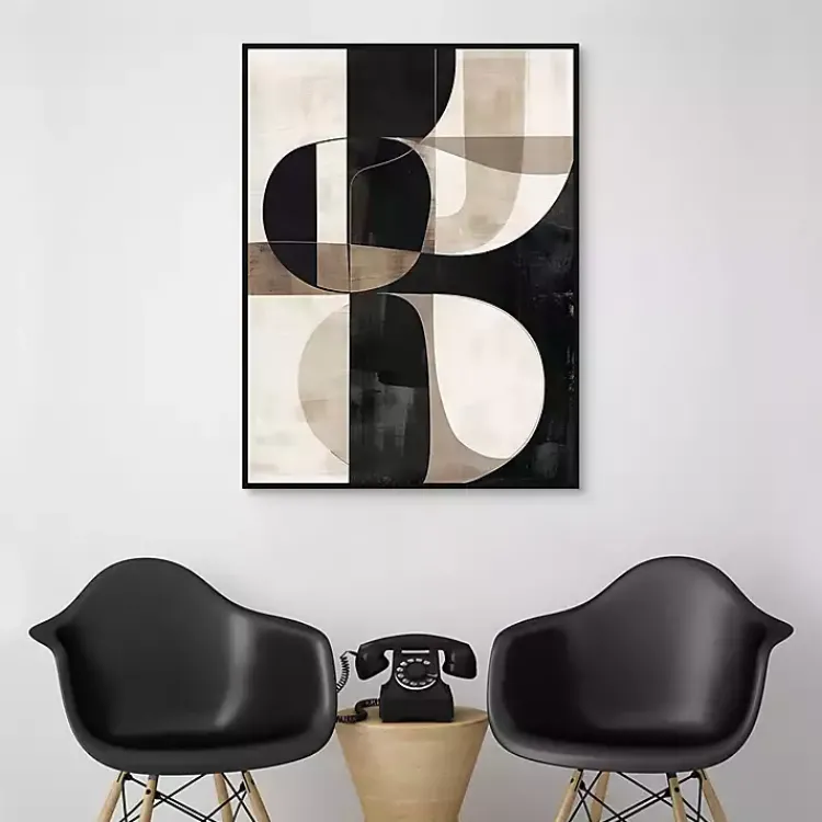 Canvas Art-Kirklands Home Bold Geometry II Framed Canvas Art Print