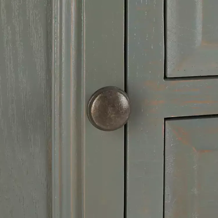 Cabinets & Sideboards-Kirklands Home Rustic 4-Drawer Charlotte Sideboard Gray