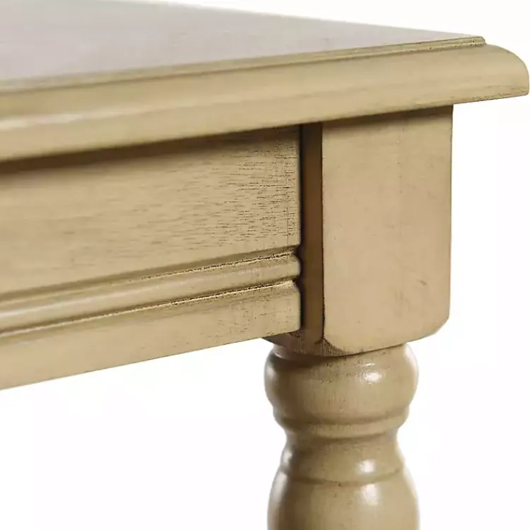 Accent & End Tables-Kirklands Home Natural Wood Sybil Accent Table Tan