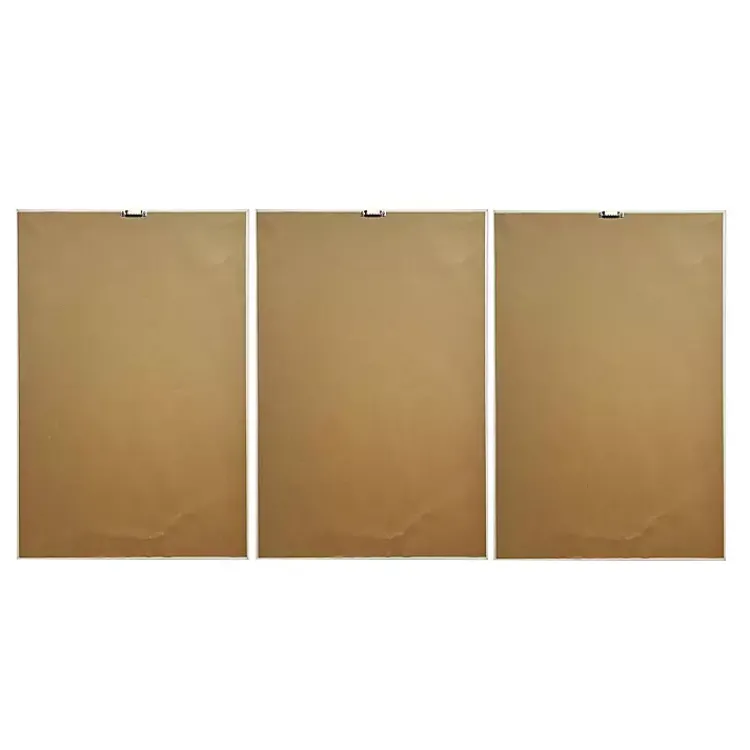 Canvas Art-Kirklands Home Sapphire Framed Canvas Art Prints, Set of 3