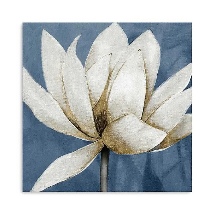 Canvas Art-Kirklands Home Regal Waterlily Canvas Art Print