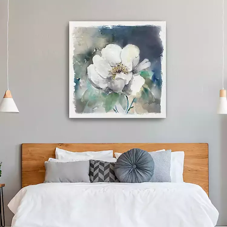 Canvas Art-Kirklands Home Whitewashed Peony Canvas Art Print