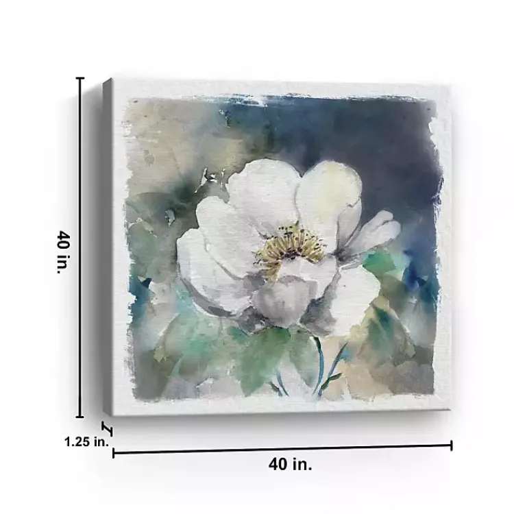 Canvas Art-Kirklands Home Whitewashed Peony Canvas Art Print