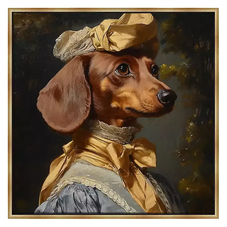 Canvas Art-Kirklands Home Lord Fitzgerald Frankfurter Framed Art Print Multi