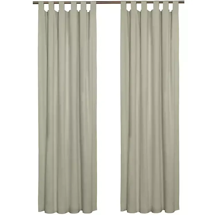 Curtains & Drapes-Kirklands Home Sage Weathermate Blackout Curtain Panel, 84 in. Green