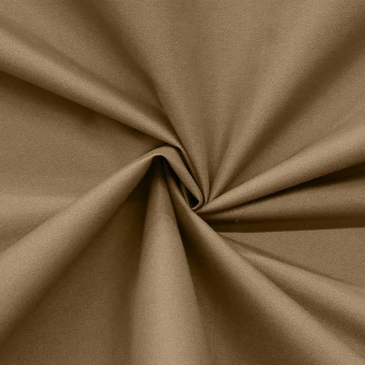 Curtains & Drapes-Kirklands Home Taupe Alpine Blackout Curtain Panel, 95 in. Tan