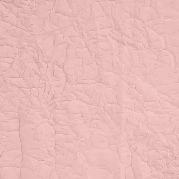 Curtains & Drapes-Kirklands Home Rose Crinkle Harmony Curtain Panel, 63 in. Pink