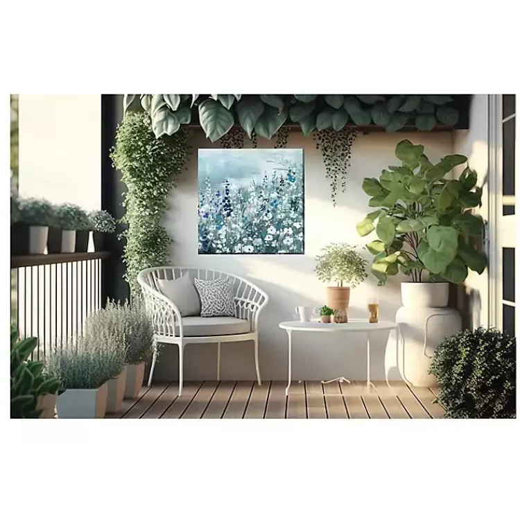 Outdoor Wall Decor-Kirklands Home Chantilly Lace Outdoor Canvas Art Print