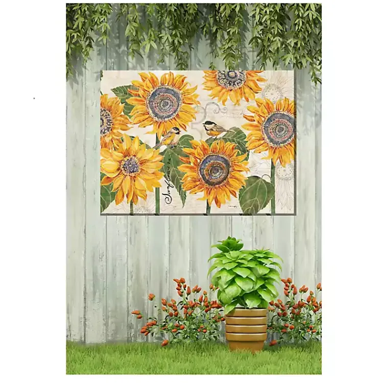 Outdoor Wall Decor-Kirklands Home Sunbirds Outdoor Canvas Art Print