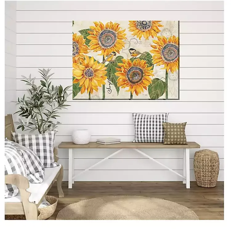 Outdoor Wall Decor-Kirklands Home Sunbirds Outdoor Canvas Art Print